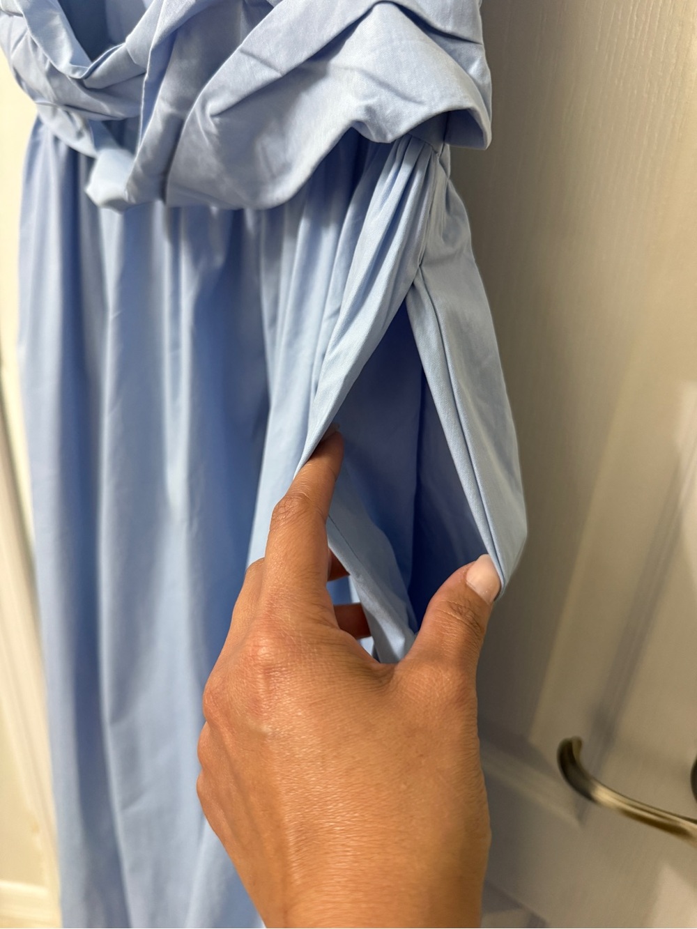 Commense Ruched Waist Maxi Dress - Picture 13 of 15